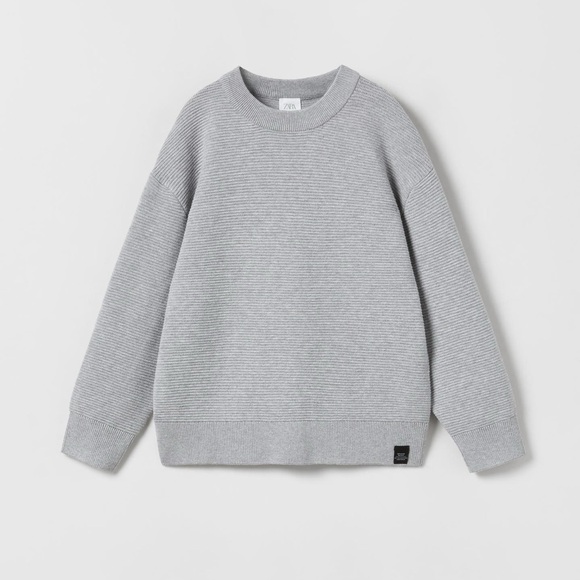 Zara Other - Boys Gray knit Sweater
